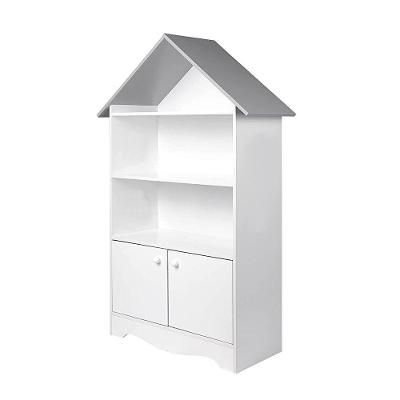 Organizador Infantil Casinha Trisha MDF 15mm 70cm Branca Woodcore