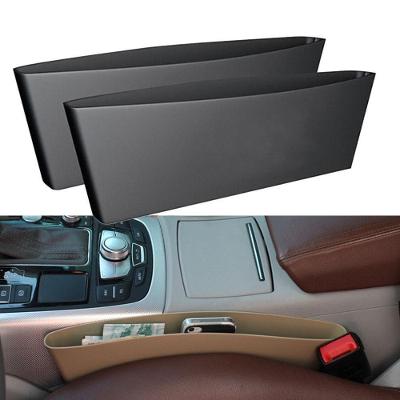 Kit 2 Organizador Banco Console Catch Preto Deslizável Caddy