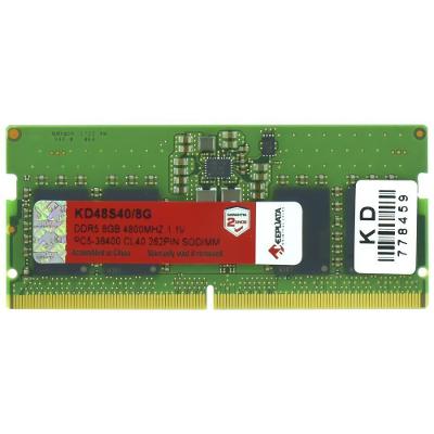 Memória RAM para Notebook DDR5 8GB 4800MHz KD48S40-8G Keepdata