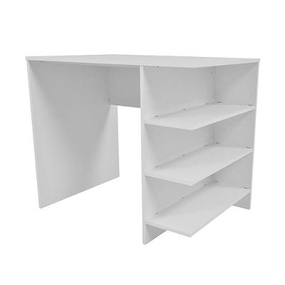 Escrivaninha Jacoob Moderno MDF 90CM Branco Woodcore