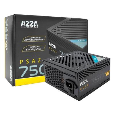 Fonte de Alimentação Azza PSAZ-750W ATX 750W 80 Plus Bronze Preto