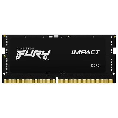 Memória RAM Notebook Kingston Fury Impact DDR5 16GB 4800MHz Preto
