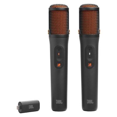 Kit 2 Microfones Dinâmicos sem Fio JBL Easysing Mics Wireless UHF JBL