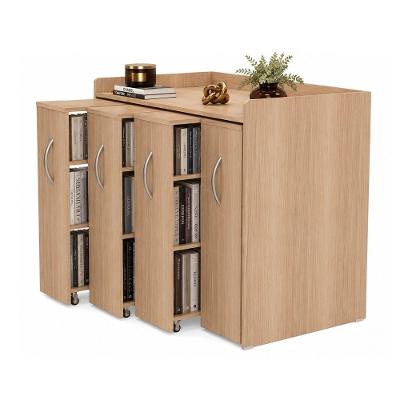 Armário para Escritório Lobato 4 Gavetas 3 Prateleiras MDF 99CM Woodcore