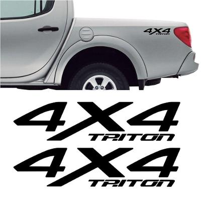 Adesivo Decorativo 4x4 L200 Triton Vinil Plotado Teu Adesivo