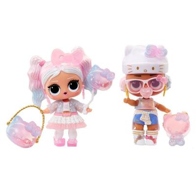 Boneca Colecionável L.O.L. Surprise Loves Hello Kitty 7 Surpresas Rosa L.O.L