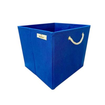 Caixa Organizadora Dobrável TNT 26x26x26 cm para Nicho Vermelho Woodcore