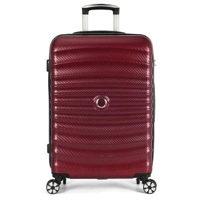 Mala de Viagem Grande 115L Policarbonato Expansiva Zíper Colorado Vinho Polo King