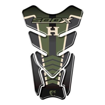 Protetor de Tanque Resinado CB 500X Honda Verde PVC Teu Adesivo