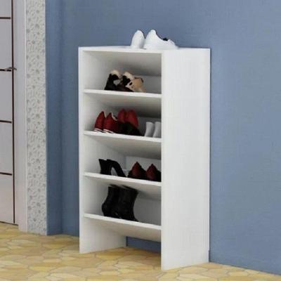 Sapateira Carina 1 Porta 10 Prateleiras 60CM MDF Branco