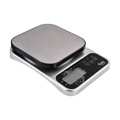 Balança Digital para Cozinha Pro 5KG Função Tara Compacta Euro Home