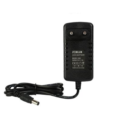 Fonte para Fita LED 36W 12V 3A Bivolt Alimentação Estável Foxlux