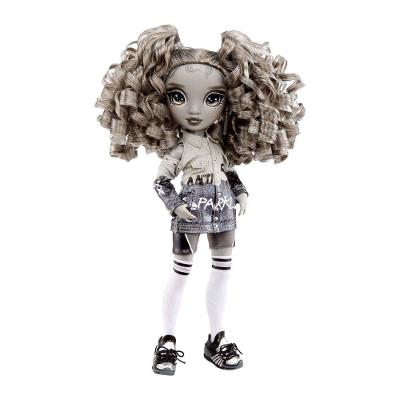 Boneca de Moda Nicole Steel Articulada Mix & Match Cinza Rainbow