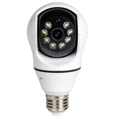 Lâmpada com Câmera de Segurança MDM Full HD Wi-Fi Visão Noturna Branco