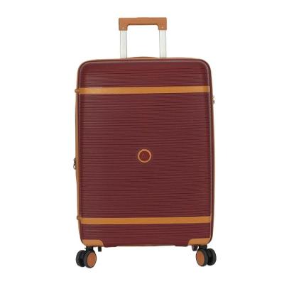 Mala de Viagem Grande 115L Polipropileno Expansiva Copenhagen Vinho Polo King