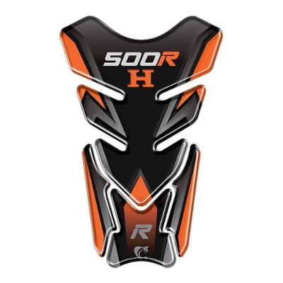Protetor de Tanque Resinado Honda CB 500R Laranja PVC 3D Teu Adesivo