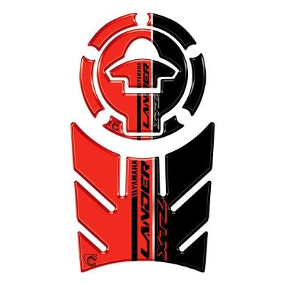 Kit Protetor de Tanque e Bocal Resinado 3D Yamaha Lander XTZ 2025-2026