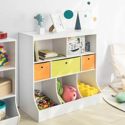 Organizador Infantil de Nichos Juan MDF 15mm 92cm Branco Woodcore