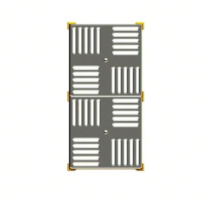 Dispositivo Caixilho 15x30cm Latão e Inox para Piscinas de Alvenaria Inaqua
