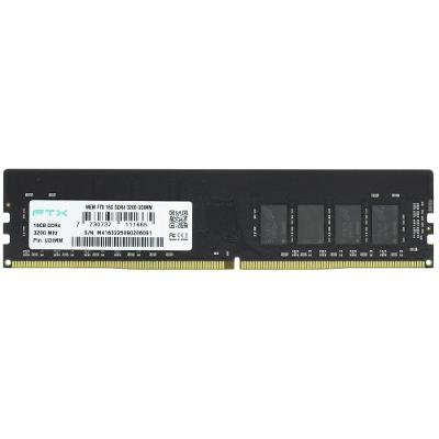 Memória RAM FTX 32GB DDR4 3200MHz CL16 Alta Performance 111672