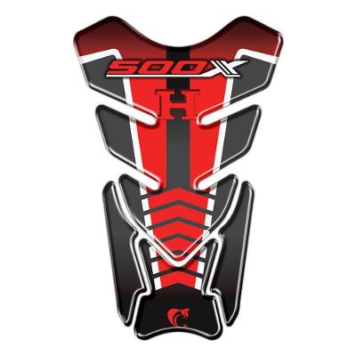 Protetor de Tanque Resinado CB 500X Vermelho 3D PVC Teu Adesivo