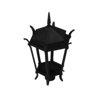 Arandela Lanterna de Parede Ferro Fundido 48x33cm Interna e Externa Fundição Alfa