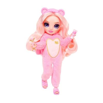 Boneca Rainbow High Jr High PJ Party Bella 23cm Articulada Rosa Rainbow