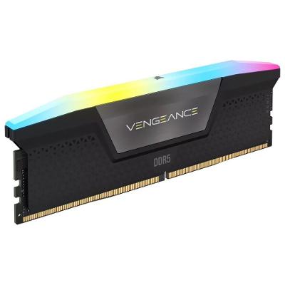 Memória RAM Vengeance RGB DDR5 16GB 5200MHz CL40 Preto Corsair