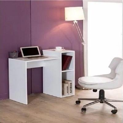 Escrivaninha Retangular Bartolomeu MDF 100CM Branco Woodcore