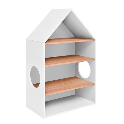 Organizador Infantil Casinha Merida 100% MDF com Prateleiras Woodcore
