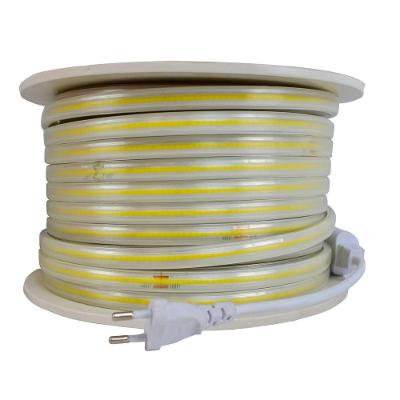 Fita LED COB 10W 110V 50m 4000K IP65 Branco Neutro Foxlux