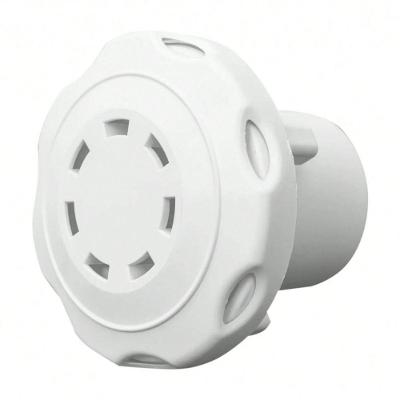 Dreno de Nível para Piscina de Vinil ABS 50MM Encaixe 1-2 Branco Brustec Lazer