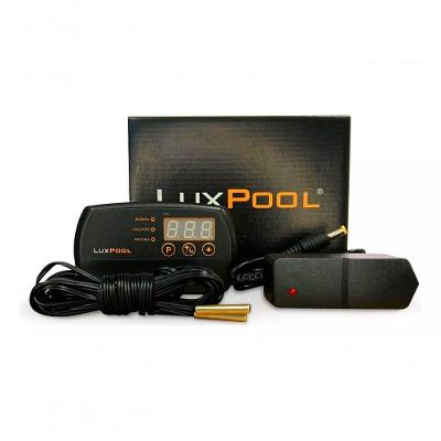 Controlador de Temperatura Aquecimento Solar Piscina CDT Luxpool Bivolt