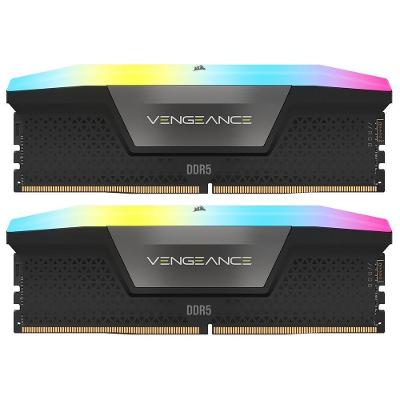Memória RAM Vengeance RGB DDR5 96GB 6600MHz CAS 32 Preto Corsair