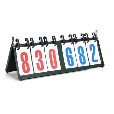 Placar Contador de Pontos Triplo Até 999 Marcador Manual Dobrável Yeet