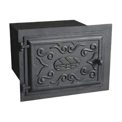 Forno Fogão a Lenha 161RIG Ferro Fundido 48x35x30cm Preto Rig Fundidos
