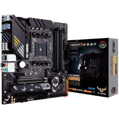 Placa-mãe Asus TUF Gaming B550M-Plus AMD AM4 DDR4 Micro-ATX 128GB