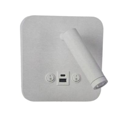 Arandela LED AD-4084 3000K USB IP65 2W Branco Astraled