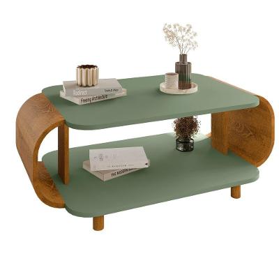 Mesa de Centro Floripa Orgânica 92CM Pistache Naturalle Bechara