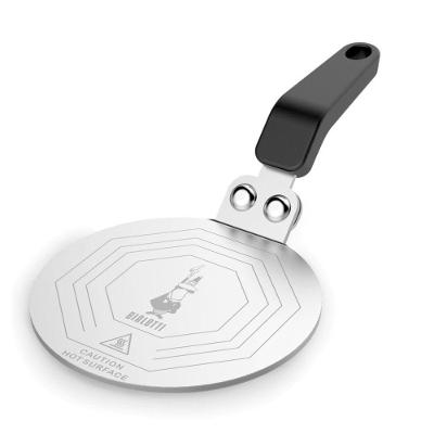 Suporte para Indução Aço Inox 13CM para Cozinha Inox Bialetti