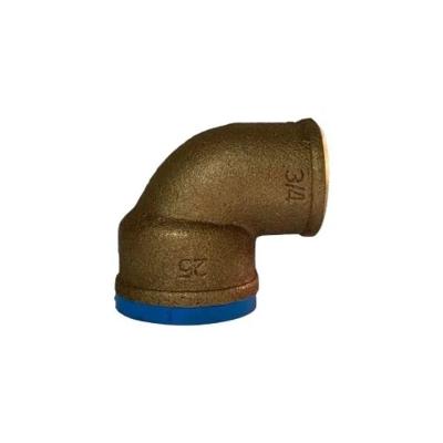 Cotovelo Redução 506 Cobre 25 X 3-4 Hidráulico 90 graus  Eluma