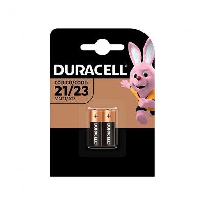 Pilha Alcalina Duracell MN21-A23 12V com 2 Unidades