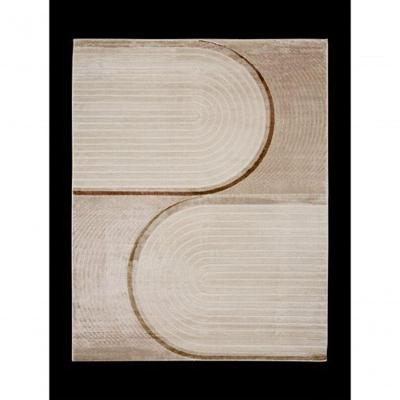 Tapete Milano Des.05 280CM X 400CM Orgânico Base Juta para Sala Terracota Edantex