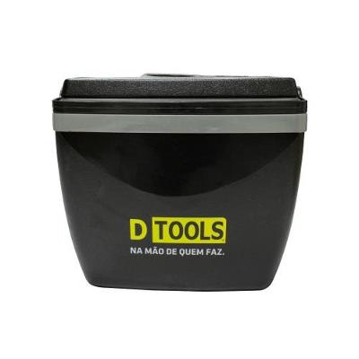 Caixa Térmica 18L Preta com Tampa de Vedação Térmica Dtools