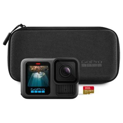 Câmera de Ação Gopro HERO13 Black Special Bundle com Cartão e Bolsa