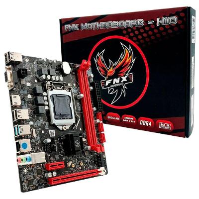 Placa Mãe FNXPM-H110 Intel LGA1151 DDR4 M.2 Nvme HDMI Fnx Móveis