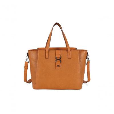 Bolsa Transversal Gash BS72959GA de PU 11,2L Caramelo Feminina