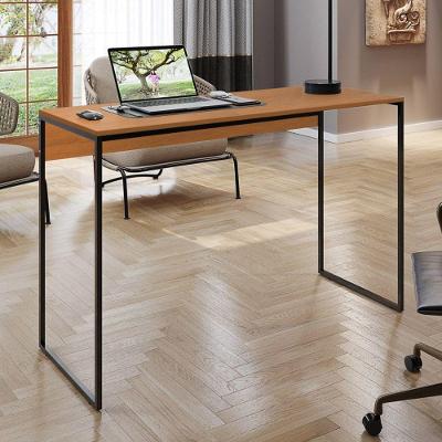 Mesa de Escritório Start Industrial MDP 90CM Amadeirado Desk Design