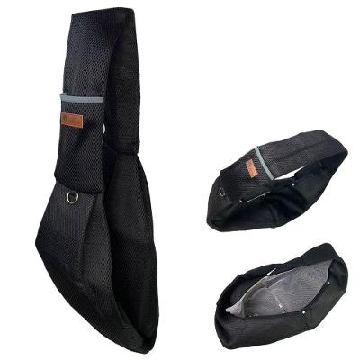 Bolsa de Transporte Sling Pet Ideal Importados BSL3907 Cães e Gatos Preta