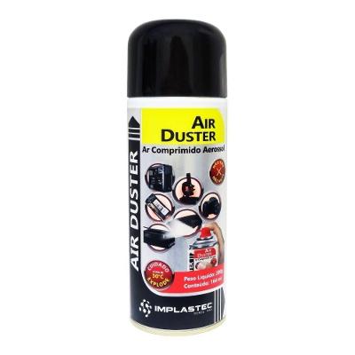 Ar Comprimido Implastec Air Duster Limpeza Eletrônicos 200g